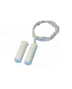 Detecteur d’ouverture magnetique contact NF encastre blanc