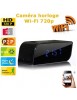 Réveil avec caméra cachée couleur - WiFi - DVR - HD 720p - détecteur de mouvement - vision nocturne