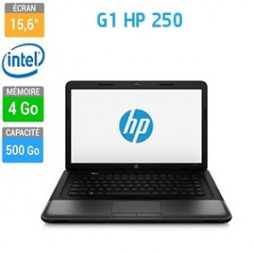 Pc Portable Hp 250 G1 (H6Q69ES) - Intel® Core™ i5 - 4 Go DDR3 - HDD 500Go - Ecran 15,6" - Noir