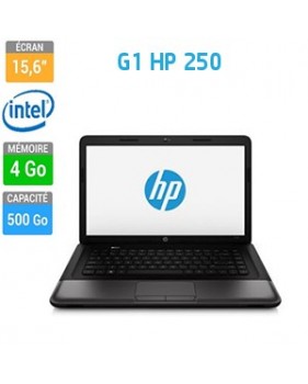 Pc Portable Hp 250 G1 (H6Q69ES) - Intel® Core™ i5 - 4 Go DDR3 - HDD 500Go - Ecran 15,6" - Noir
