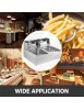 Friteuse électrique professionnelle 12L 5000W à double réservoir en acier inoxydable 50-200°C frites Pour Usages commerciaux