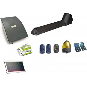KIT Ouvre-portail solaire - Ducati HOME-AUTOMATION SW7000 Solar Mono - Max 1 vantail 2,25 m, 225 kg