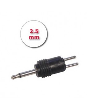 Fiche male 2.5mm (PLUGSP5)