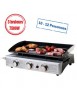 Plancha gaz Domoclip DOC105 - 3 Bruleurs 7500W - 10 à 12 personnes