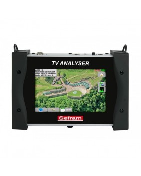 Mesureur de champ Terrestre, Satellite, Câble - SEFRAM 7849B - TNT DVB-T / DVB-T2 / T2 Lite / DVB-C / DVB-C2, DVB-S / DVB-S2 / D