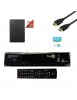 Kit Récepteur Satellite Ors 9948 Fransat+ Carte Fransat Valable 4 Ans + Disque Dur 2to + Hdmi