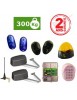 Kit à battants confort BR350 – 300Kg - jusqu’à 3,5m - ouverture : 125 ° maxi - 80 cycles / jour
