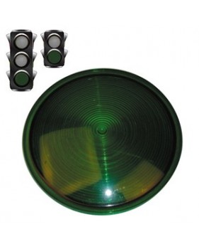 Filtre plastique Vert - semaphore feu de circulation routiere
