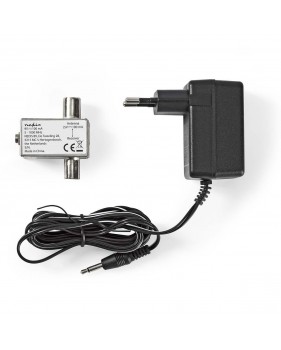 Amplificateur De Signal 5-1000 Mhz | Perte D'insertion: -2 Db | 75 Ohm | Zinc | Argent