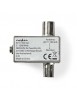 Amplificateur De Signal 5-1000 Mhz | Perte D'insertion: -2 Db | 75 Ohm | Zinc | Argent