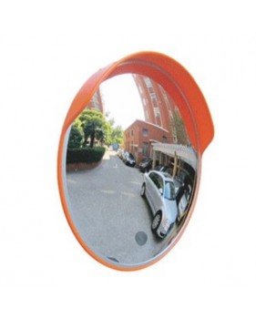 Miroir panoramique routier - convexe - 60 cm - Avec casquette anti-pluie