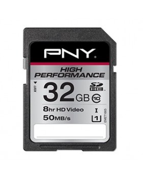 Carte mémoire SD PNY SDHC Performance 32 Go - Classe 10