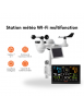 Station Météo solaire Wifi 7 en 1Intérieur/Extérieur Sans Fil