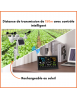 Station Météo solaire Wifi 7 en 1Intérieur/Extérieur Sans Fil