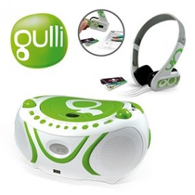 Radio CD-MP3 + Casque audio GULLI - Metronic