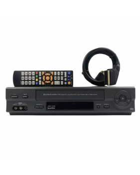 Magnétoscope VHS 6 Têtes HiFi Stéréo Reconditionné - Garantie 2 Ans (avec télécommande)