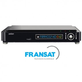 Aston Xena HD Twin Fransat - Terminal numérique HD avec carte Viaccess Fransat a vie sur Atlantic Bird + Cordon HDMI offert