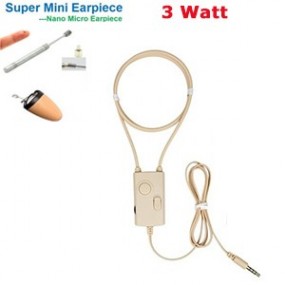 Kit Oreillette Invisible sans Fil + collier inductif amplifié 3 Watt