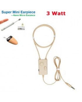 Kit Oreillette Invisible sans Fil + collier inductif amplifié 3 Watt