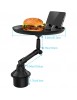 Support Voiture 360° – Plateau Gobelets & Téléphone avec Bras Pivotant