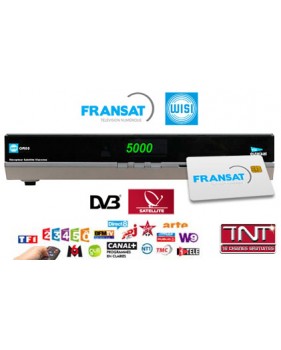 WISI OR03 - Terminal Numerique Satellite + Carte Viaccess Fransat