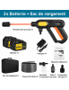 Pistolet de lavage Haute Pression 220Bar sans brosse 3 vitesses – avec batterie 18V