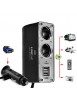 Hub Chargeur de Voiture USB - double USB -  double allume cigare 12 V