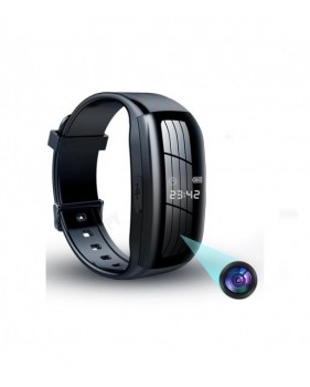 Caméra espion HD 1080P, Montre angle réduction de bruit intelligent, carte Micro SD 128GO