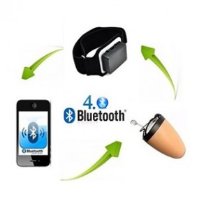Kit espion micro oreillette sans fil Bluetooth invisible 4 watt amplifié