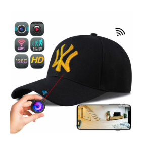 Mini Caméra de Baseball 1080P, Full HD, WIFI, Grand Angle, Sport, Enregistreur pour Vélo + Carte Mémoire 128 Go