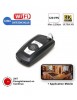 Mini Caméra Espion Clé de Voiture WIFI 4K 2160p MP4 2h30 Autonomie Angle 90° + Micro SD 128Go