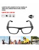 Lunettes Intelligentes 1080P WiFi, Conduite Automobile, Plein Air, Carte mémoire 128 Go