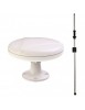 Antenne TNT Omnidirectionnelle 35dB + Mat Traversant Camping Car Caravane