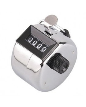 Compteur manuel métal à 4 chiffres