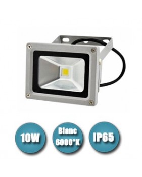 Projecteur éclairage à led 700 Lumens - 10W blanc froid 220v - étanche IP65