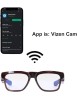Lunettes caméra WiFi diffusion en direct de vidéos et photos, caméra Ultra Full HD et verres polarisés