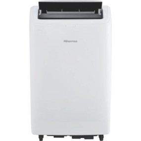 Climatiseur Portable Wifi Hisense 12 000 BTU, 63 dB, Refroidissement, Déshumidification, Chauffage et Ventilation Classe A+