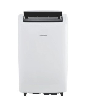 Climatiseur Portable Hisense 12 000 BTU, 63 dB, Refroidissement, Déshumidification, Chauffage et Ventilation Classe A+