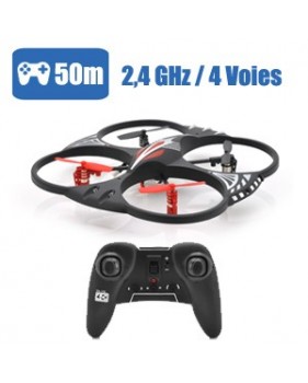 Hélicoptère Radio Télécommandé "Condor" Portée de 50 mètres - 2,4 GHz - 4 Voies