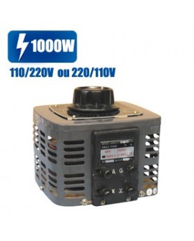 Convertisseur transformateur variable 1000w - changeur tension 110/220 220/110v