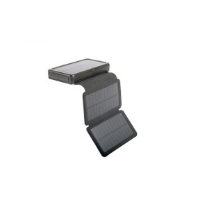 Batterie externe 20000 mAh  - 2 ports USB  + 2 panneaux solaire