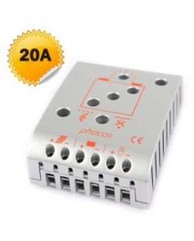 Régulateur de charge solaire série CML - 20 Ampères 12-24 Volts