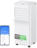 COMFEE' Climatiseur Mobile 9000 BTU/h 2,6kW, Classe A, 3 Modes, 3 Vitesses de ventilation