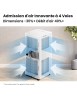 COMFEE' Climatiseur Mobile 9000 BTU/h 2,6kW, Classe A, 3 Modes, 3 Vitesses de ventilation