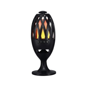 Haut-parleur Sans Fil Bluetooth A LED, Effet Flamme  Intérieur / Extérieur