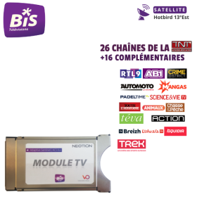 Module Bis Ready + abonnement Bis TV Panorama 12 mois via HOTBIRD