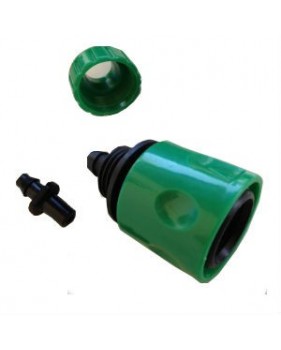 Connecteur pour tuyau d’arrosage goutte a goutte