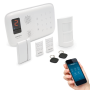 pack alarme maison sans fil Détecteur d’ouverture et de mouvements, SMS et Appels