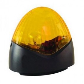 Feu clignotant orange - 220 V - 40 W