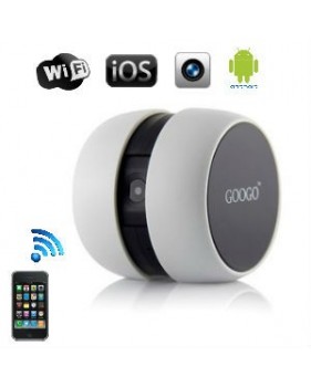 GOOGO GC1 Caméra wifi sans fil pour iphone/ iOS  Smartphone Android /Tablet PC - 100m